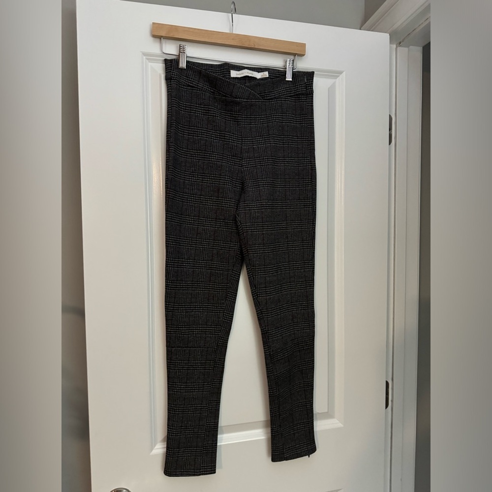 NWOT Bishop + Young by Anthropologie Plaid Skinny Trousers Size Small